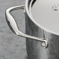 Signature 8 Quart Tri-Ply Clad Stainless Steel Covered Stock Pot