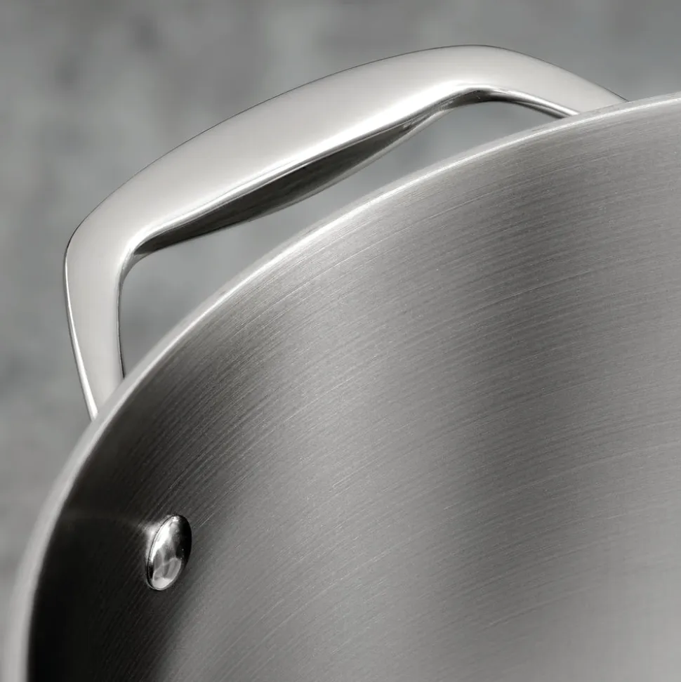 Signature 6 Quart Tri-Ply Clad Stainless Steel Covered Braiser