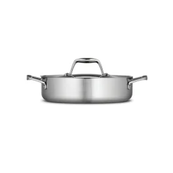 Signature 3 Quart Tri-Ply Clad Stainless Steel Covered Braiser