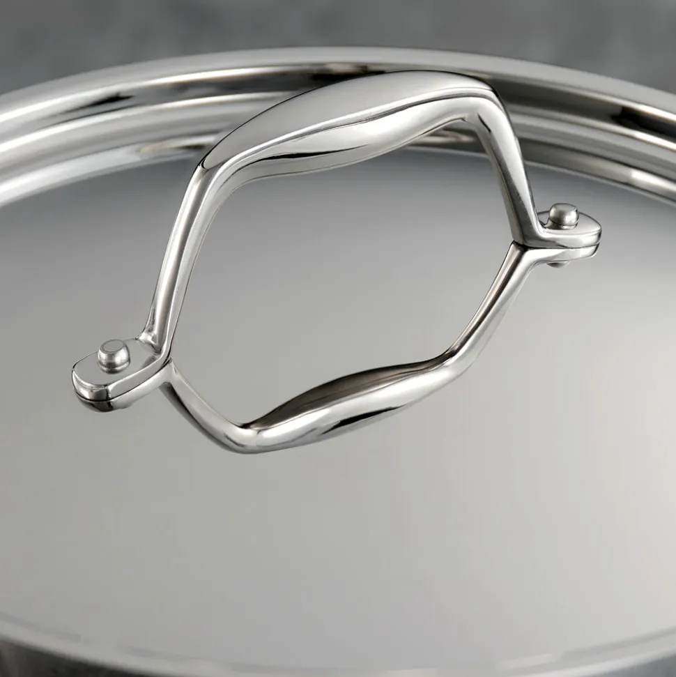 Signature Tri-Ply Clad Stainless Steel Cookware Set