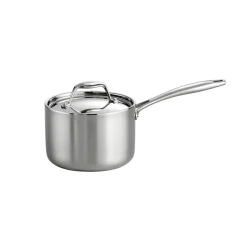 Signature Tri-Ply Clad Stainless Steel Covered Sauce Pan