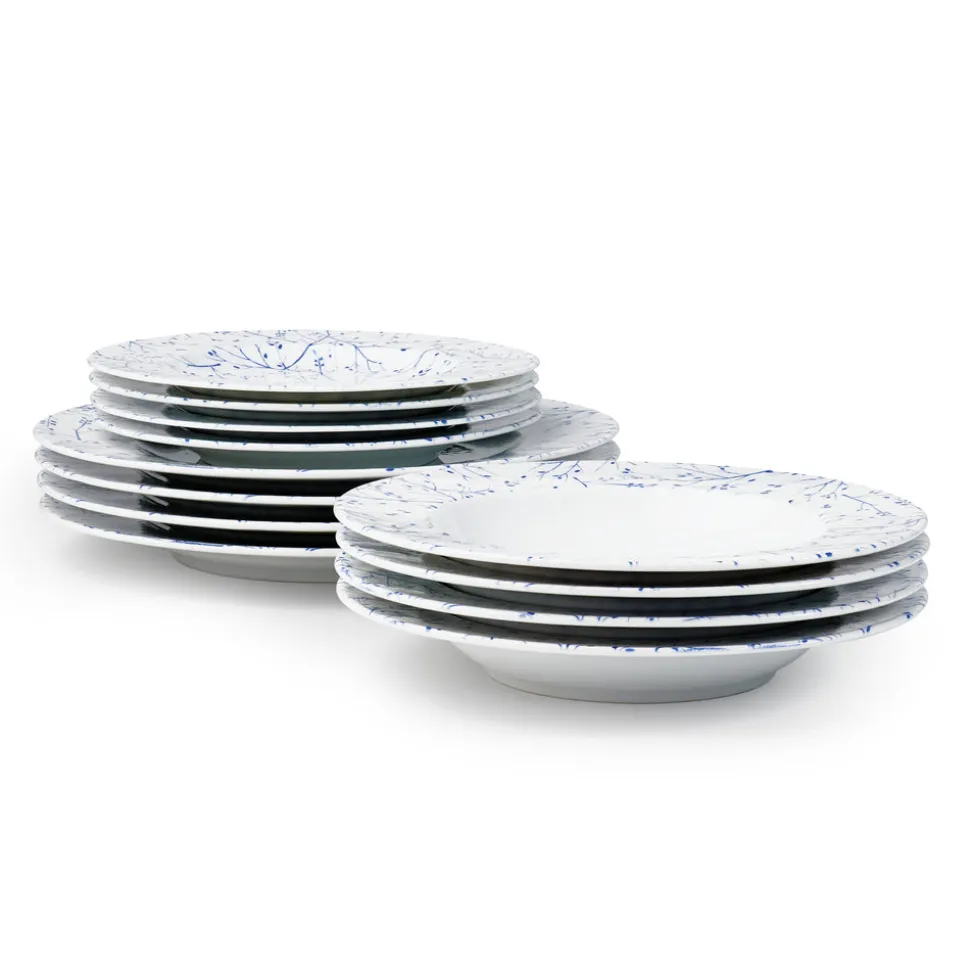 Sissi 12 Piece Plate Set
