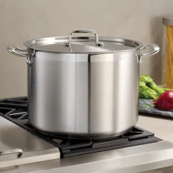 Stainless Steel Covered Stock Pot