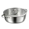 Tempo 6 Quart Tri-Ply Base Stainless Steel Covered Braiser