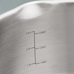 Tempo 5 Quart Tri-Ply Base Stainless Steel Covered Dutch Oven