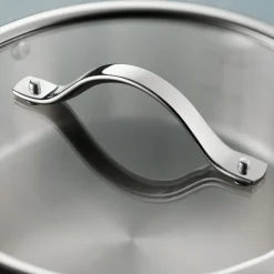 Tempo Tri-Ply Base Stainless Steel Covered Saucepan