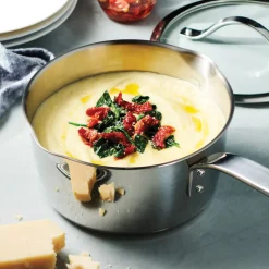Tempo Tri-Ply Base Stainless Steel Covered Saucepan