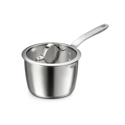 Tempo Tri-Ply Base Stainless Steel Covered Saucepan