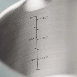 Tempo Tri-Ply Base Stainless Steel Covered Saucepan