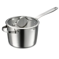 Tempo Tri-Ply Base Stainless Steel Covered Saucepan