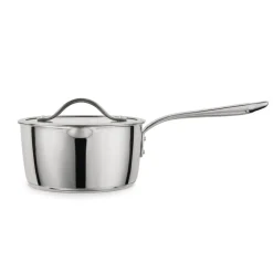 Tempo Tri-Ply Base Stainless Steel Covered Saucepan