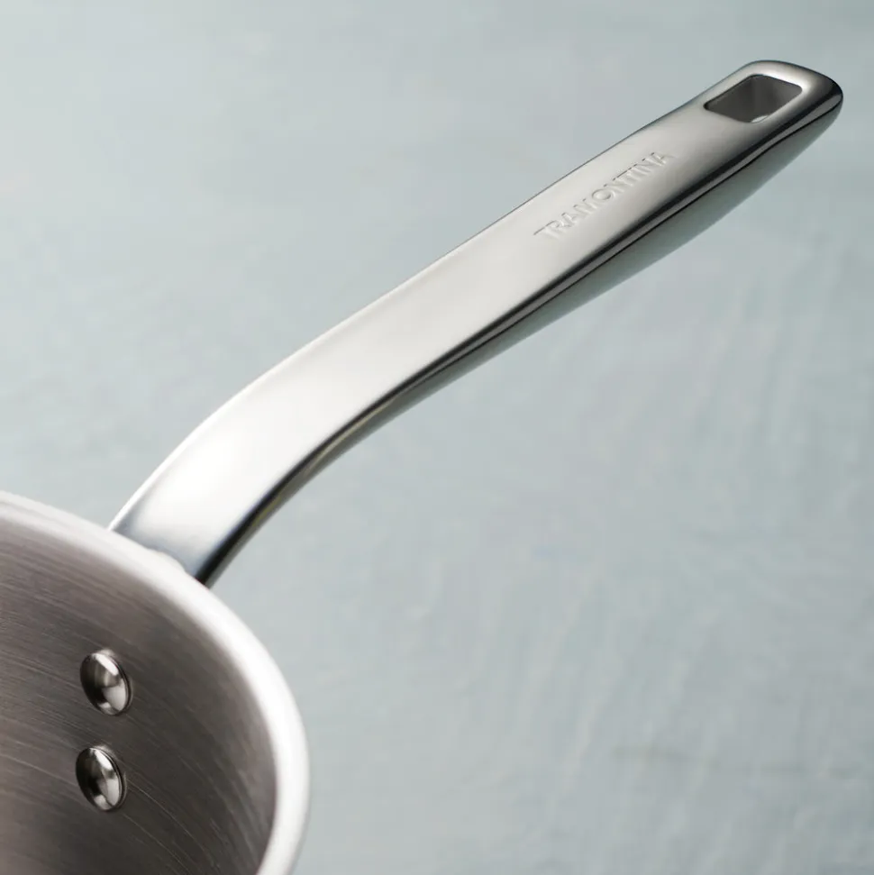 Tempo Tri-Ply Base Stainless Steel Covered Saucepan