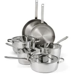 Tempo Tri-Ply Base Stainless Steel Cookware Set
