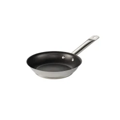 Tri-Ply Base Stainless Steel Fry Pan with Nonstick Interior