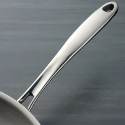 Tri-Ply Clad Stainless Steel Fry Pan - Boston Handle