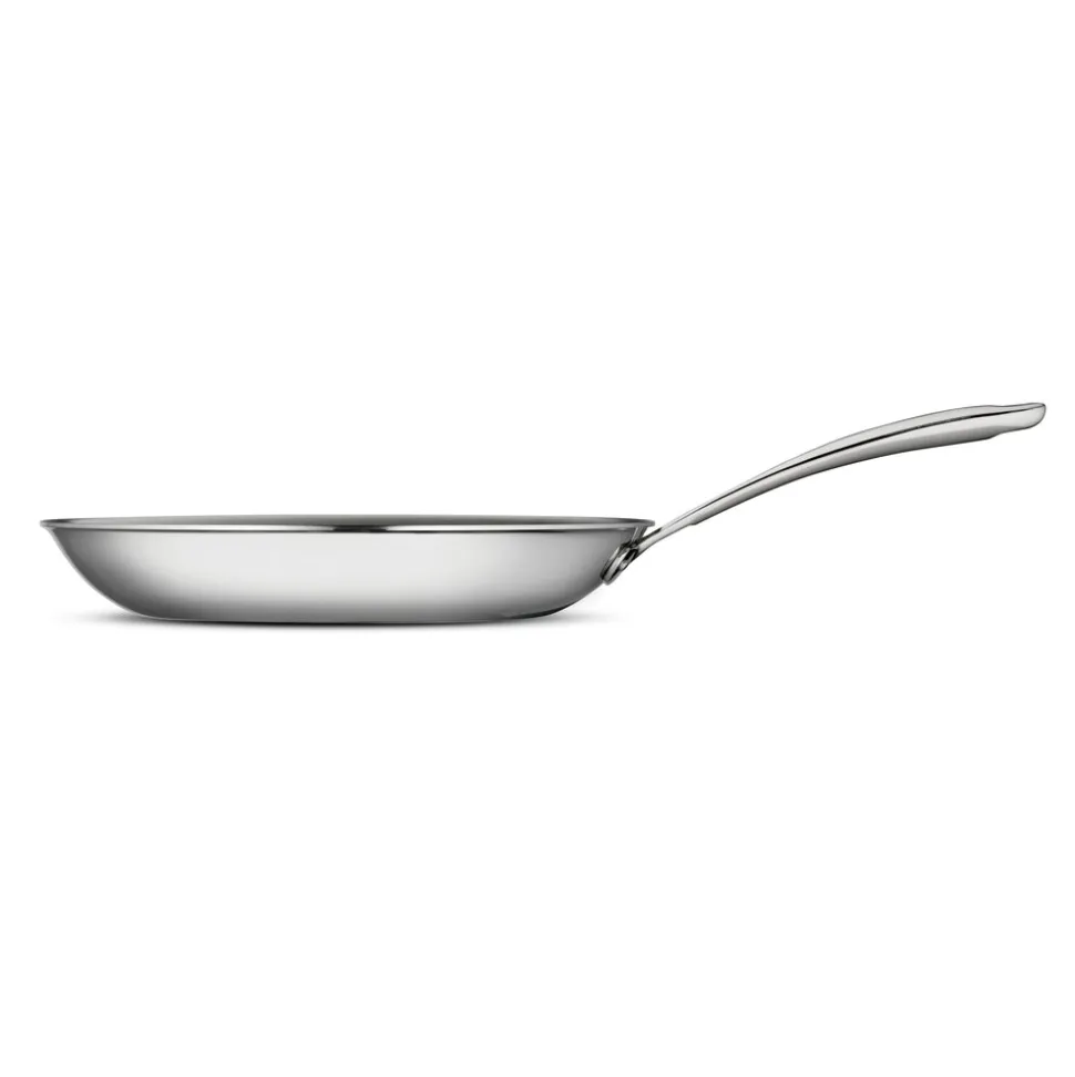 Tri-Ply Clad Stainless Steel Fry Pan - Boston Handle