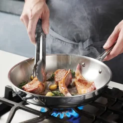 Triverge 10 Inch Tri-Ply Clad Stainless Steel Fry Pan