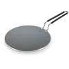 Utsava 10.5 Inch Tri-Ply Clad Stainless Steel Ceramic Nonstick Concave Roti Tawa