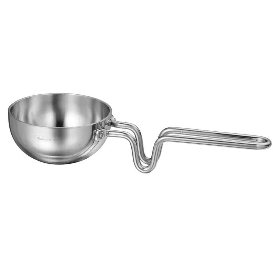 Utsava 9.35 Ounce Tri-Ply Clad Stainless Steel Tadka Pan