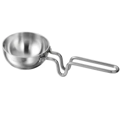 Utsava 9.35 Ounce Tri-Ply Clad Stainless Steel Tadka Pan