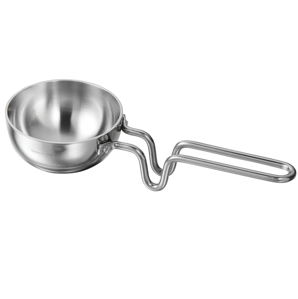 Utsava 9.35 Ounce Tri-Ply Clad Stainless Steel Tadka Pan