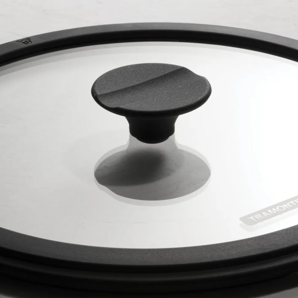 Utsava Pre-Seasoned Cast Iron Kadai with Lid