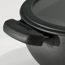Utsava Pre-Seasoned Cast Iron Kadai with Lid