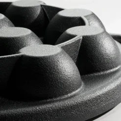 Utsava Pre-Seasoned Cast Iron Paniyarrakal with Lid