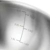 Utsava Tri-Ply Clad Stainless Steel Covered Kadai