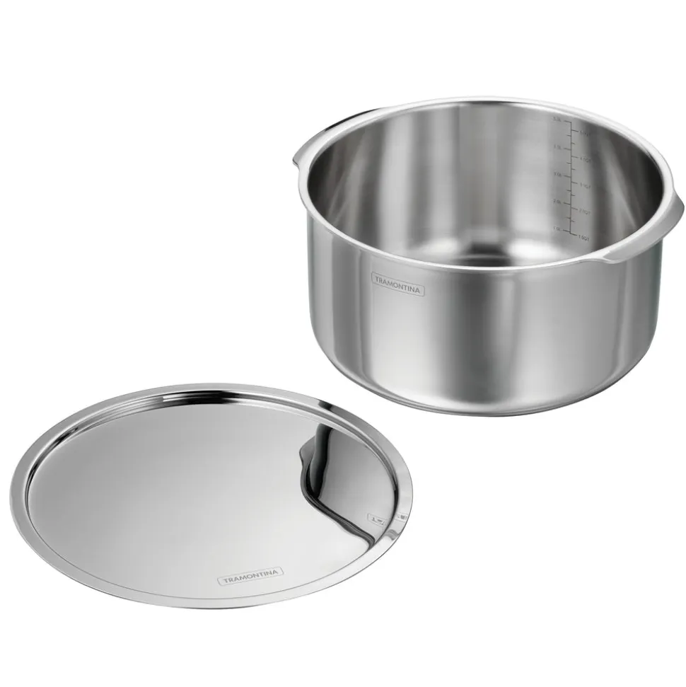 Utsava Tri-Ply Clad Stainless Steel Covered Tope Patila