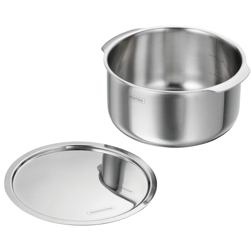 Utsava Tri-Ply Clad Stainless Steel Covered Tope Patila