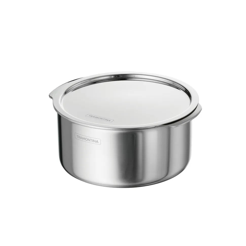 Utsava Tri-Ply Clad Stainless Steel Covered Tope Patila