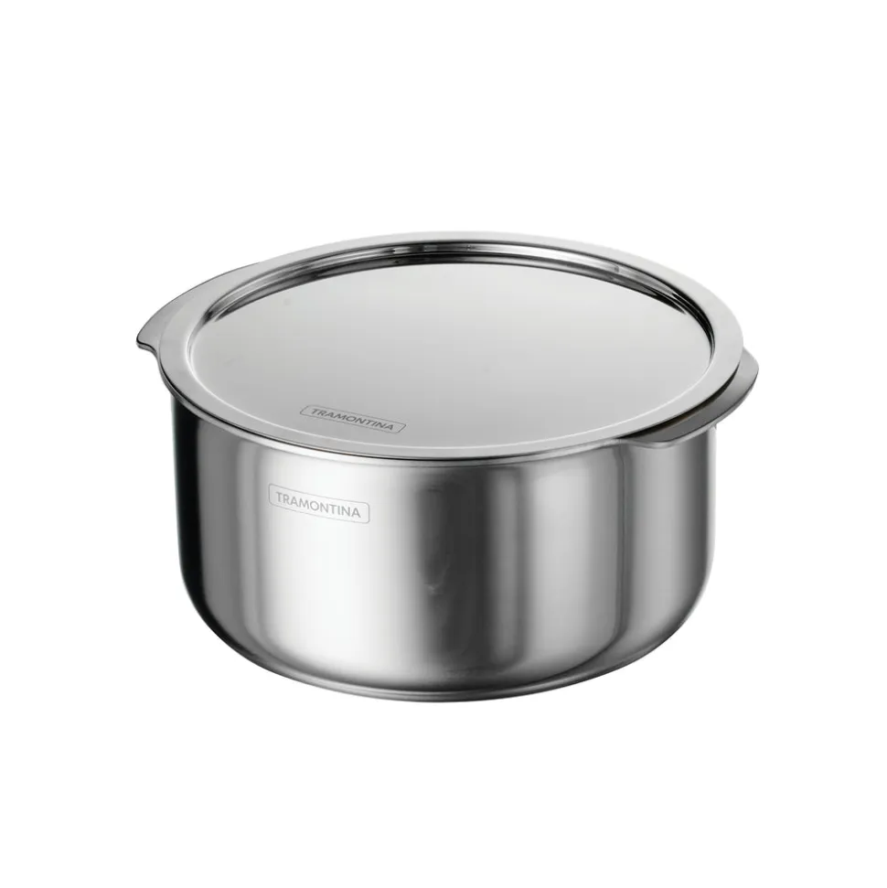 Utsava Tri-Ply Clad Stainless Steel Covered Tope Patila