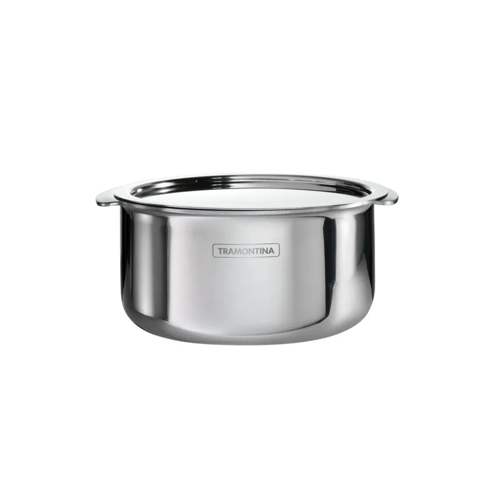 Utsava Tri-Ply Clad Stainless Steel Covered Tope Patila