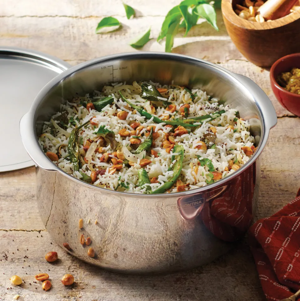 Utsava Tri-Ply Clad Stainless Steel Covered Tope Patila