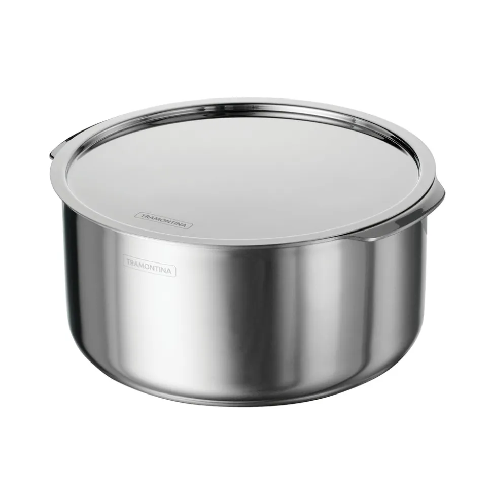 Utsava Tri-Ply Clad Stainless Steel Covered Tope Patila