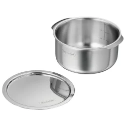 Utsava Tri-Ply Clad Stainless Steel Covered Tope Patila