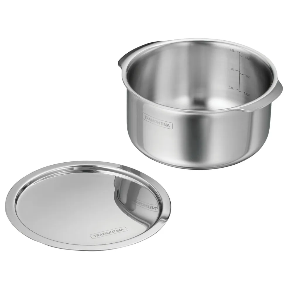 Utsava Tri-Ply Clad Stainless Steel Covered Tope Patila