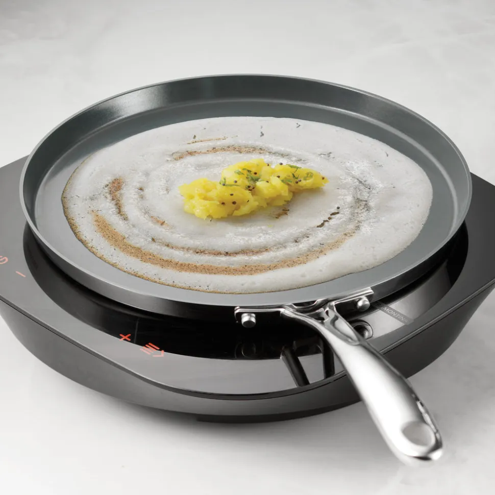 Utsava Tri-Ply Clad Stainless Steel Ceramic Nonstick Dosa Tawa