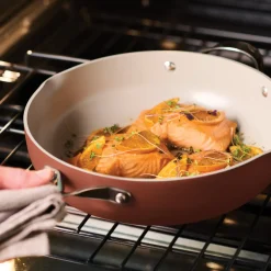 Vue All-in-One Plus Pan, Ceramic Nonstick, 7-Piece Set
